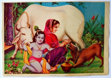 Indisch Werke - Radha Krishna 44 Hindu